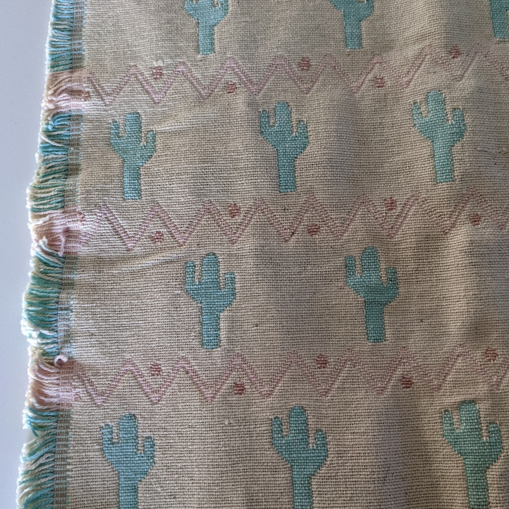 Vintage Cactus Placemats Set of 4